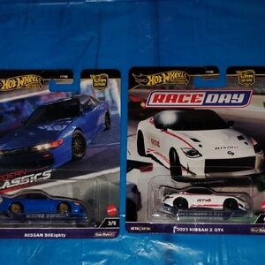 Hotwheels Premium 2 Nissans